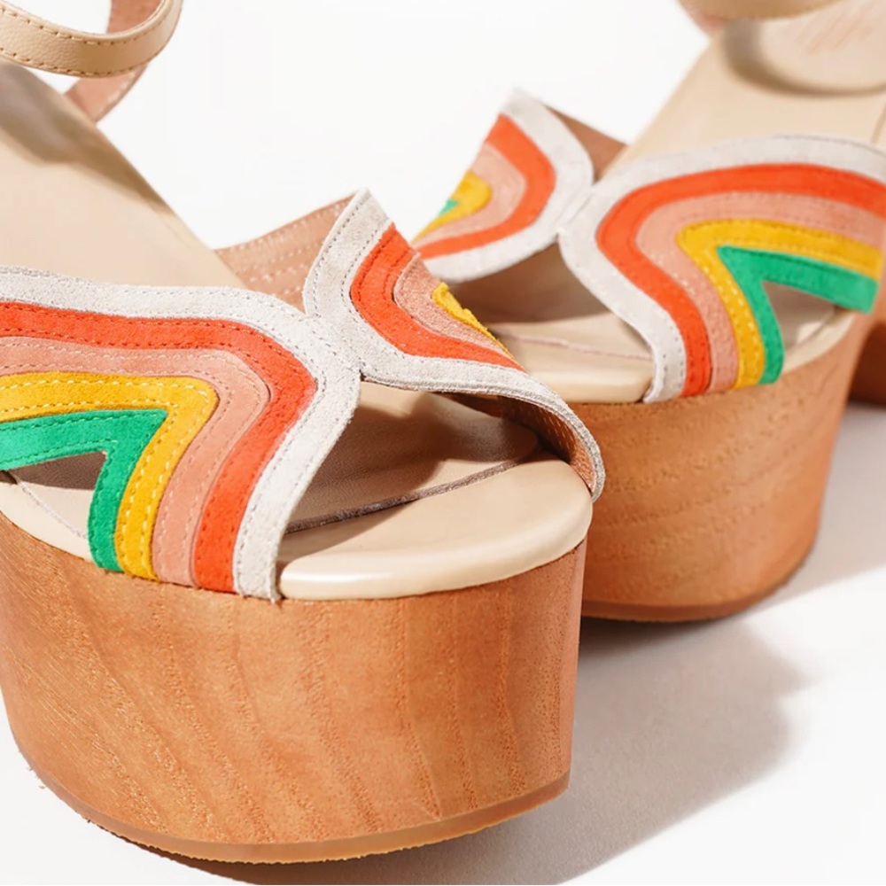 Retro Charlotte Stone heels. Super comfortable. Amazing brand. Never worn out.